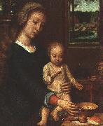 Gerard David The Madonna of the Milk Soup Spain oil painting artist